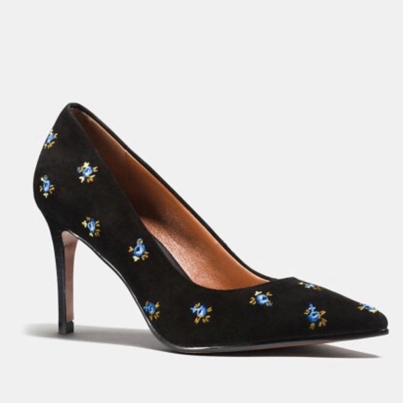 Coach Shoes - Coach Praire Suede Pump